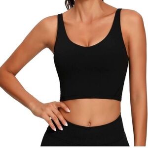 Longline sports bra tank